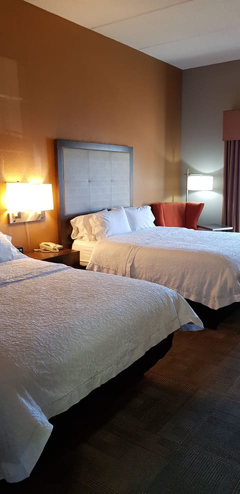 Room, 2 Queen Beds, Accessible (Roll-in Shower) | Egyptian cotton sheets, premium bedding, Tempur-Pedic beds, in-room safe