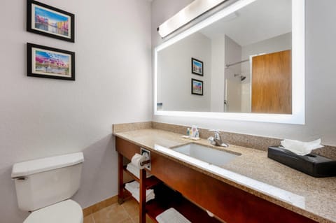 Standard Room, 1 King Bed, Non Smoking | Desk, iron/ironing board, free WiFi, bed sheets