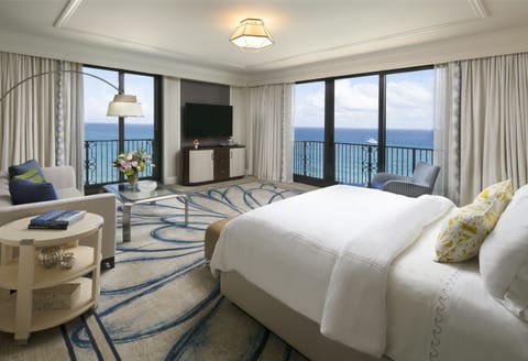 Junior Suite, Oceanfront (Atlantic) | Hypo-allergenic bedding, down comforters, minibar, in-room safe