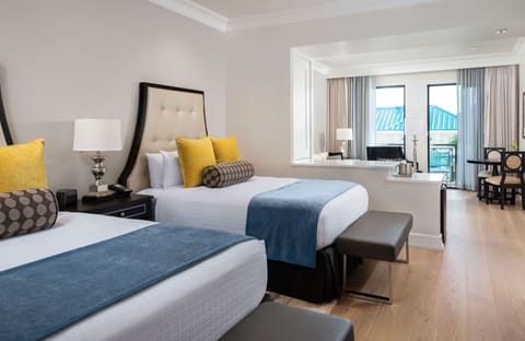 Club Suite, Multiple Beds | Premium bedding, pillowtop beds, in-room safe, desk