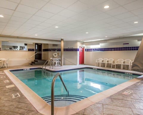 Indoor pool, a heated pool