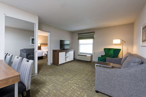 Suite, 2 Queen Beds, Refrigerator & Microwave (Wet bar) | In-room safe, laptop workspace, iron/ironing board, free WiFi