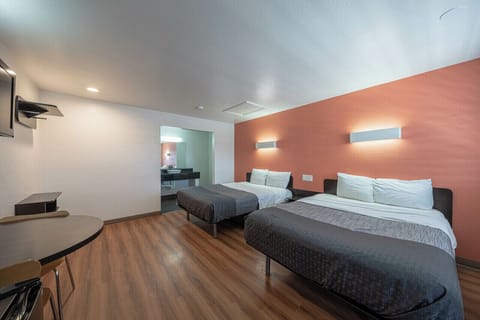 Room, 2 Queen Beds | Desk, WiFi, bed sheets