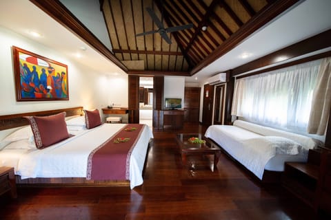 Garden Pool Bungalow | Premium bedding, minibar, in-room safe, desk