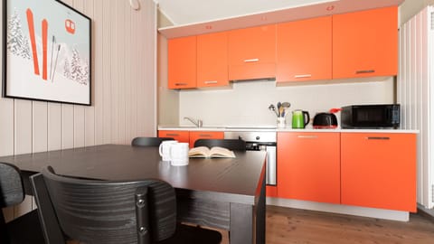 Apartment (1 Bedroom) | Living area | 55-inch flat-screen TV with cable channels, TV