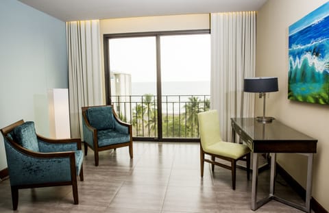 Deluxe Room, 1 King Bed, Ocean View | View from room