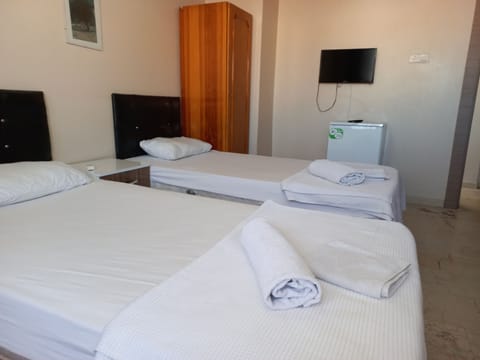 Economy Triple Room | Minibar, laptop workspace, free WiFi, bed sheets