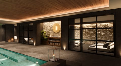 Sauna, spa tub, 3 treatment rooms, massages