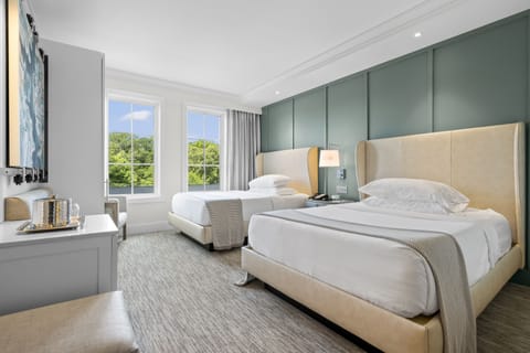 Signature Room, 2 Queen Beds | In-room safe, blackout drapes, soundproofing, iron/ironing board