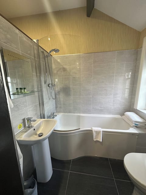 Executive Main Hotel | Bathroom | Free toiletries, hair dryer, towels, soap