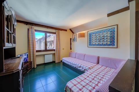 21-inch flat-screen TV with digital channels, TV