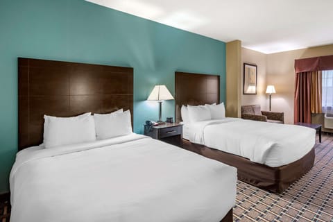 Suite, Multiple Beds, Accessible, Non Smoking | Premium bedding, desk, laptop workspace, blackout drapes