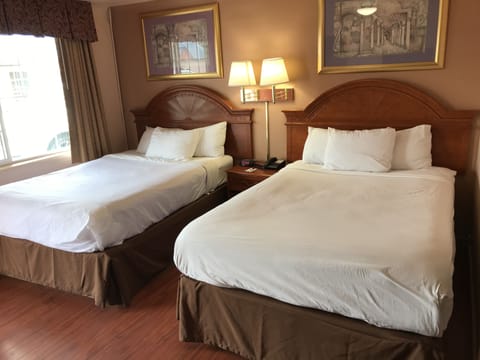 Room, 2 Double Beds | Desk, iron/ironing board, rollaway beds, free WiFi