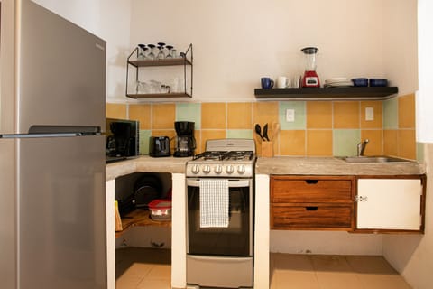 Loft B: 1 bedroom king size bed | Private kitchen | Microwave, oven, coffee/tea maker, toaster