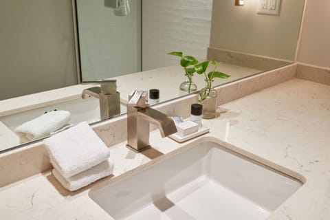 Room, 1 King Bed | Bathroom sink