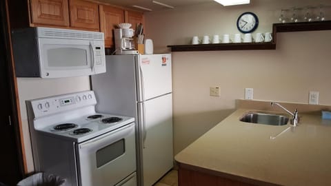 #2 - 2 Bedroom Studio | Private kitchen | Full-size fridge, microwave, oven, stovetop