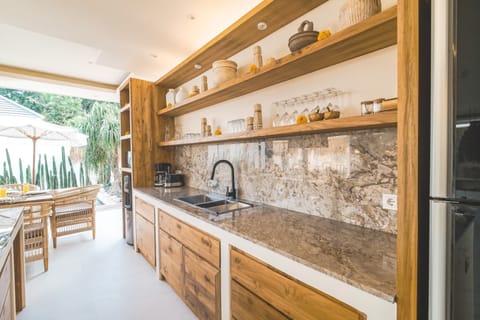 Basic Villa, Multiple Beds | Private kitchen | Fridge, microwave, stovetop, coffee/tea maker