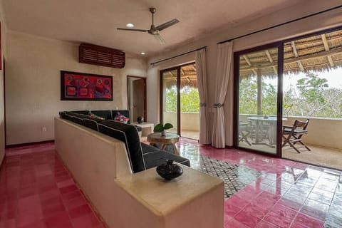 Presidential Suite, 3 Bedrooms, Pool View | Living room