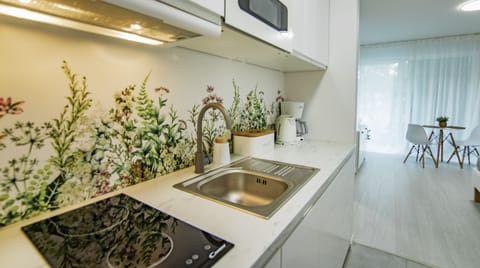 Deluxe Studio Suite | Private kitchenette | Fridge, stovetop, coffee/tea maker, electric kettle