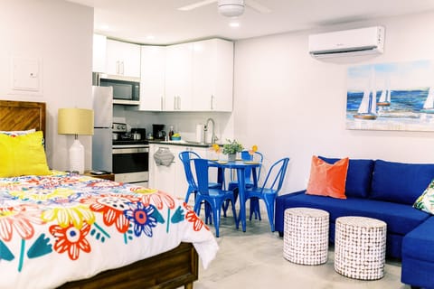 Gorgeous and Comfy Studio with Kitchen | Living area | 42-inch LED TV with digital channels, TV, Netflix