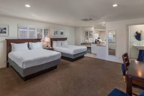 Standard Room, 2 Queen Beds | Premium bedding, desk, laptop workspace, soundproofing