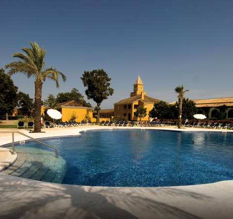 Indoor pool, outdoor pool, sun loungers