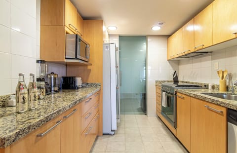 Superior Apartment | Private kitchen | Fridge, microwave, espresso maker, electric kettle