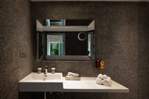 Suite, Sea View (Formentera, Spa Access) | Bathroom | Shower, designer toiletries, hair dryer, bathrobes