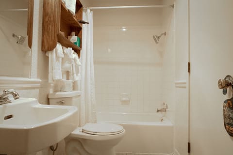 Classic Room | Bathroom | Rainfall showerhead, free toiletries, hair dryer, towels