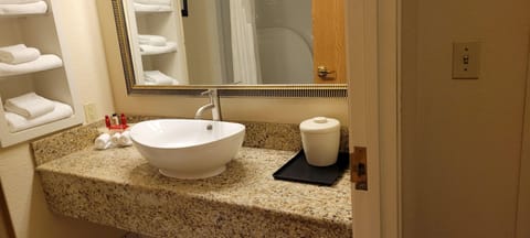 Standard King Room | Bathroom | Free toiletries, hair dryer