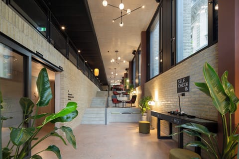 Check-in/check-out kiosk