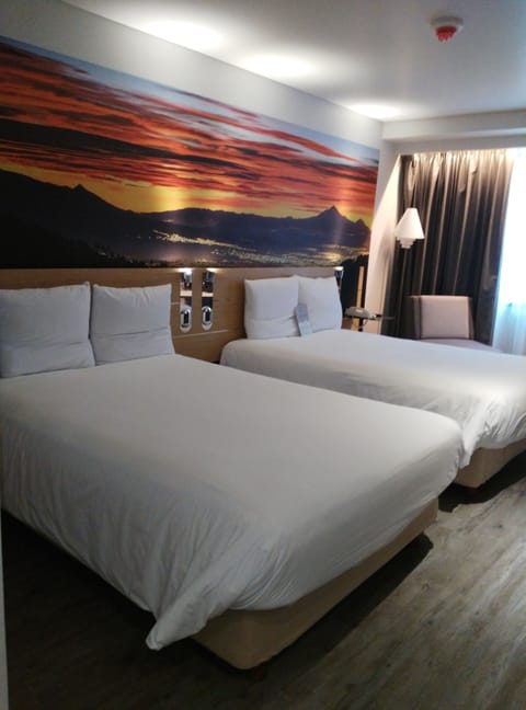 Executive Double Room, 2 Double Beds | In-room safe, desk, blackout drapes, soundproofing