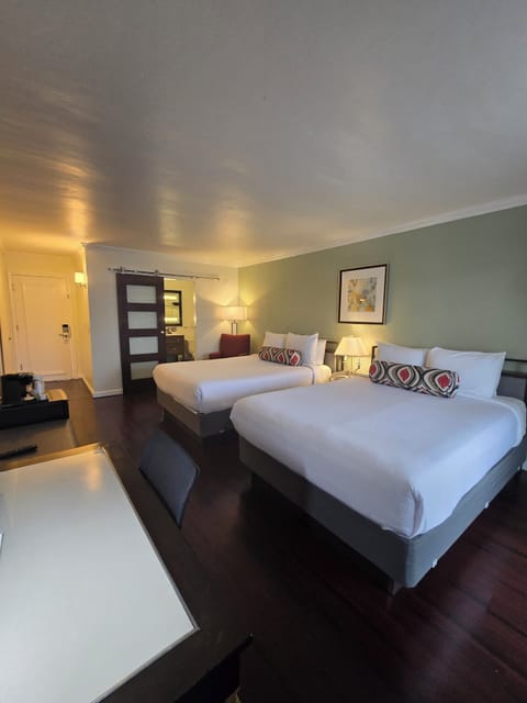 Superior Room, 2 Queen Beds, Marina View | Desk, iron/ironing board, WiFi, bed sheets