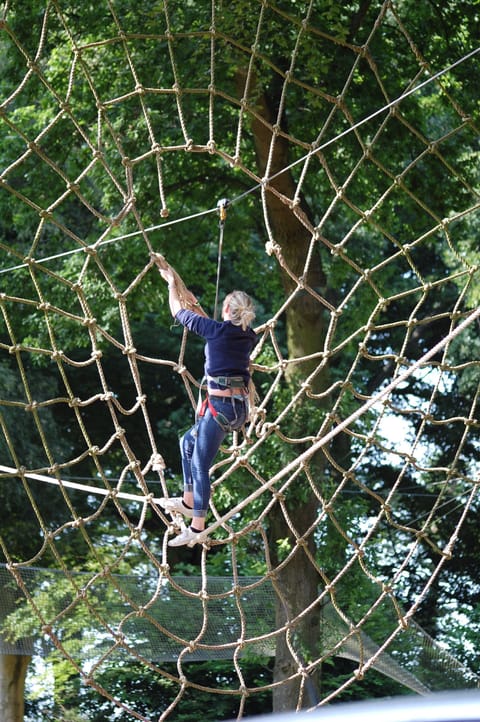 Outdoor rock climbing