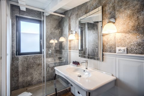 Double King Room With Terrace | Egyptian cotton sheets, premium bedding, down comforters, pillowtop beds