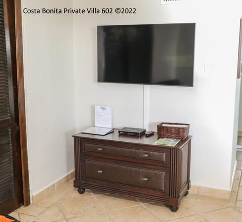 Deluxe Villa | Living area | 55-inch Smart TV with satellite channels, TV