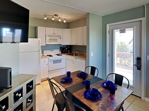 Condo, 1 Double Bed with Sofa bed, Balcony, Garden View (#12 - No Pets Allowed) | Private kitchen | Fridge, microwave, stovetop, coffee/tea maker