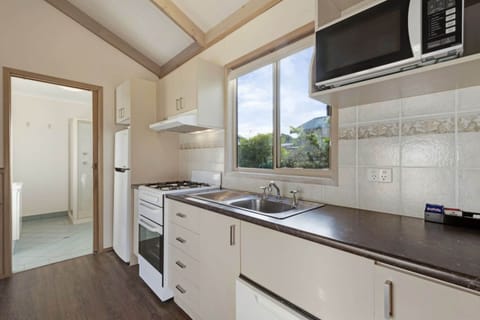 Deluxe 2 Bedroom Cabin - Sleeps 5 | Private kitchen | Fridge, microwave, stovetop, electric kettle