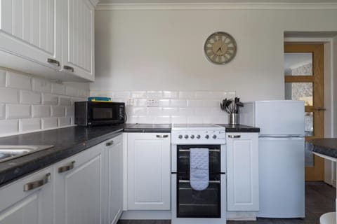 Microwave, oven, electric kettle