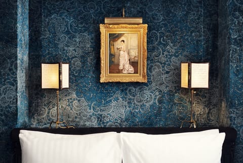 Deluxe Room (Marcel Proust DeLuxe Room) | Premium bedding, minibar, in-room safe, individually decorated