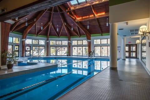 Indoor pool, a heated pool