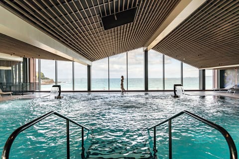 2 indoor pools, open 9:00 AM to 9:00 PM, sun loungers
