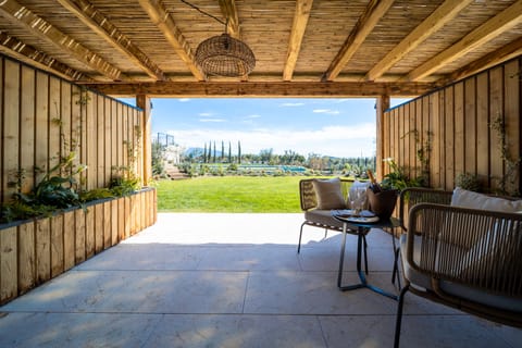 Junior Room, Patio, Pool View | View from room