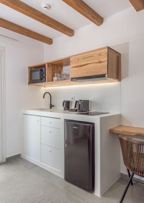 Superior Apartment | Private kitchenette | Mini-fridge, microwave, oven, stovetop