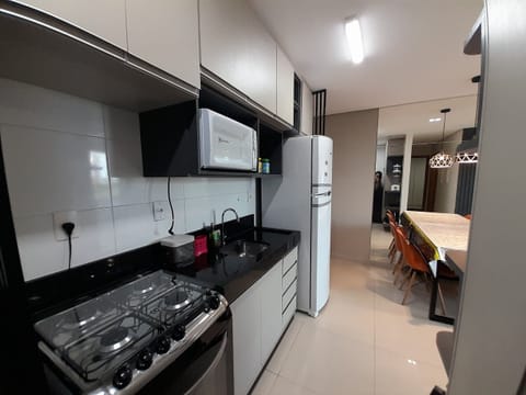 Apartment | Private kitchen | Fridge, microwave, blender, cookware/dishes/utensils