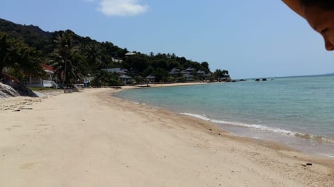 On the beach