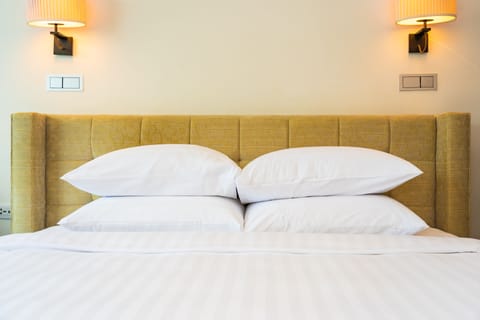 Deluxe Room | Egyptian cotton sheets, premium bedding, pillowtop beds, minibar