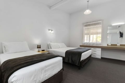 Standard Room, Non Smoking (1 Queen & 2 Twin Beds) | Free WiFi, bed sheets