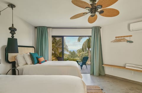 Twin Room Garden with ocean view | Free WiFi