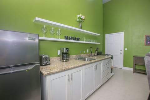 Condo, 1 Bedroom | Private kitchen | Fridge, coffee/tea maker, toaster